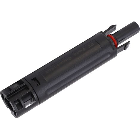 PV-Inline-Sicherungsanschluss, verzinktes Reinkupfer, Anschlussklemme, Solar-PPO-Photovoltaik-Sicherungshalter, 1000 V, IP68, 10 A (1/5)
