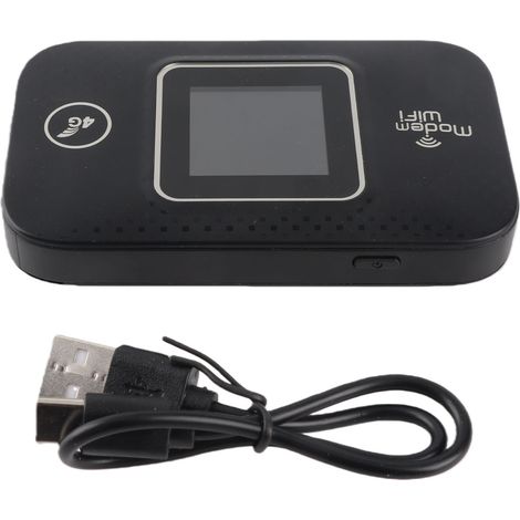 Point d'accès WiFi mobile 4G LTE avec emplacement pour carte SIM pour l'Asie, à écran couleur, routeur WiFi portable, routeur Internet sans fil (1/5)