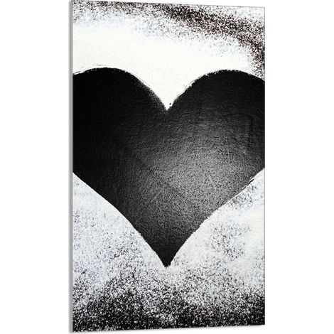 Glasschneidebrett 30x52 Herz (1/5)
