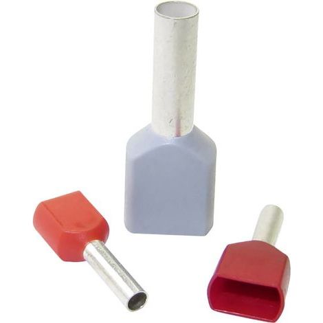 WKK 6239 Embout double d'extrémité de câble 0.5 mm² partiellement isolé blanc 500 pc(s) (1/2)