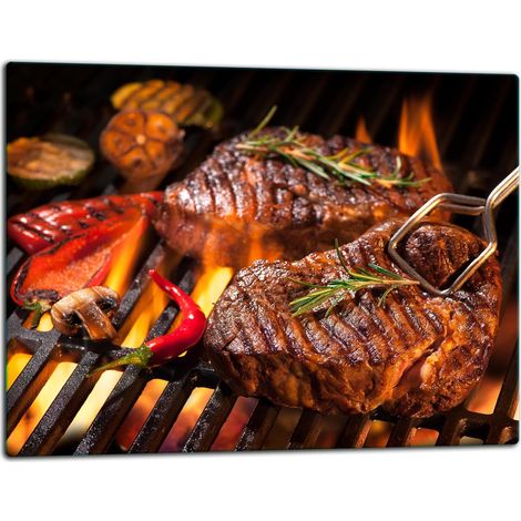 Planche à découper en verre 52x40 cm pour la cuisine (1/5)