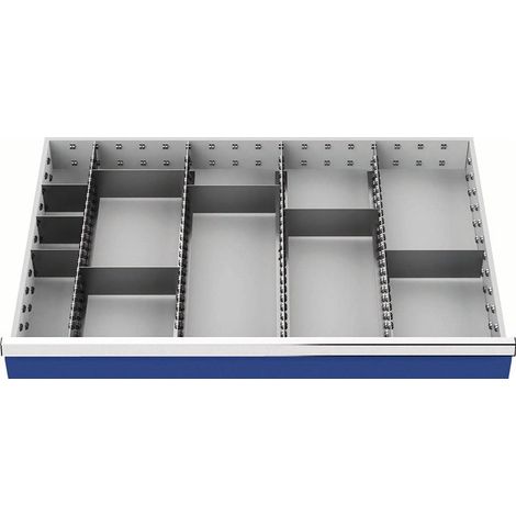Materiale  di  suddivisione  cassetti  altezza  frontale  100  -  125  mm  -  154BLH100A