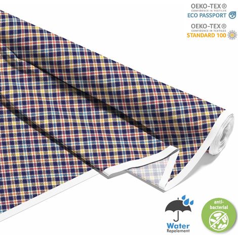 OUTDOOR DEKOSTOFFE OXFORD - Motiv kariert 30 (1/5)
