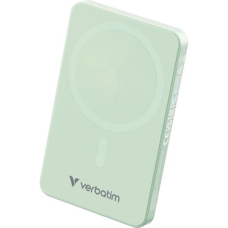 Charge n Go Essentials 5000 mAh Cargador inalámbrico Verde