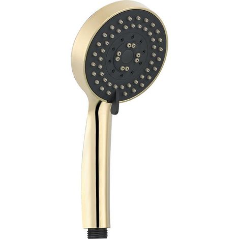 Cabezal de ducha universal Gold BS144 con rociador de lluvia para baño. (1/5)