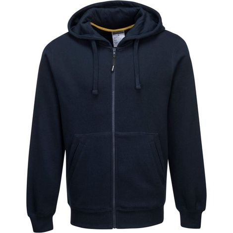 Felpa con cappuccio e zip Portwest NICKEL Marina XXL (1/2)