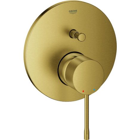 Grohe Essence - Grifo empotrado para 2 aparatos, Cool Sunrise cepillado 24058GN1