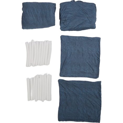 Lot de 2 housses extensibles pour canapé, protection intégrale, lavables en machine, pour 3 personnes (190-230 cm). (1/5)