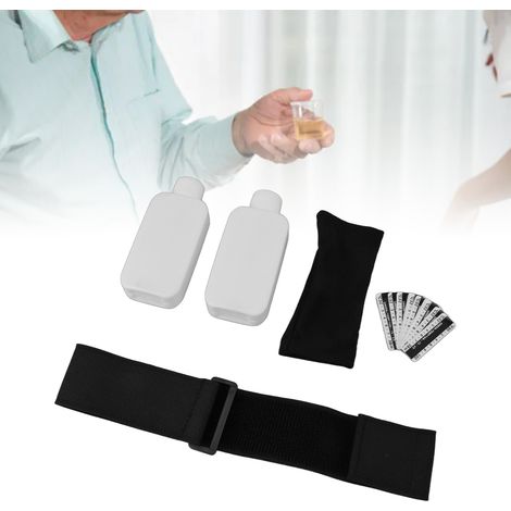 Premium-Urintest-Set – Maximale Kapazität, Tragegurt und Oxford-Beutel, Isoliergel, 2 Flaschen, 10 Temperaturstreifen – Für Tests zu Hause oder unterwegs (1/5)