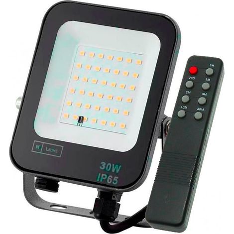 Projecteur LED Napoli 30W avec capteur de mouvement 6000K - Ledme - LM6516 (1/5)