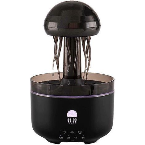 Quallen-Öldiffusor, 320 ml, ideal für Büro, Yoga und Schlafzimmer. US-Stecker. (1/5)