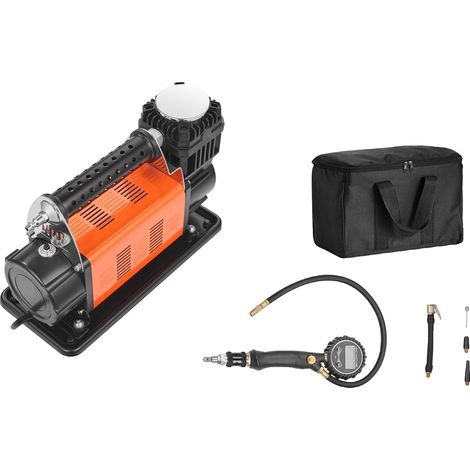 Compresseur de pneus, 150 PSI, double cylindre, inflation rapide (1/2)