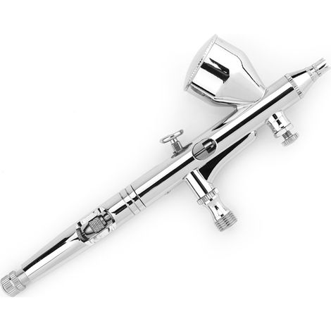 Aérographe double action 0.2MM pour pâtisserie, maquillage et nail art (1/5)