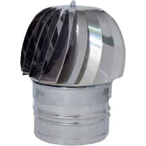 FUMAIOLO ZINCATO TONDO 'EOLICO' Ø 150 mm