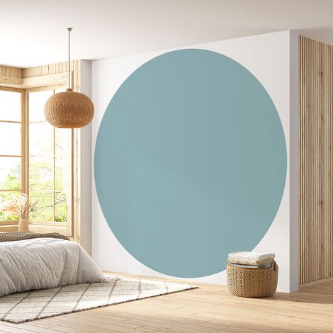 Papier peint rond / cercle - Couleur Tendance - 759 - Diamètre 30 cm (1/4)