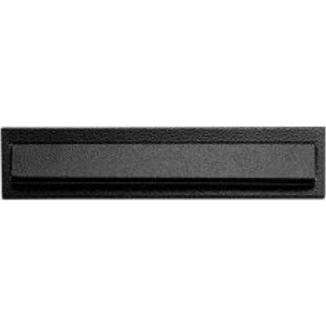 FPLUS bocacartas aluminio negro , Bocacarta de aluminio para exterior
Medida. 31 X 7.5 cms.