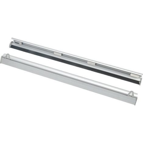 Kit de Cintres pour Rails d'Affichage en Aluminium - avec 2 Crochets Suspendus, pour Expositions (1/3)