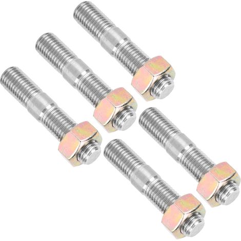 Kit de goujons turbo M10x1.25 50mm compatible Mitsubishi DSM 1G, EVO1-10, fixation moteur robuste, lot complet (1/5)