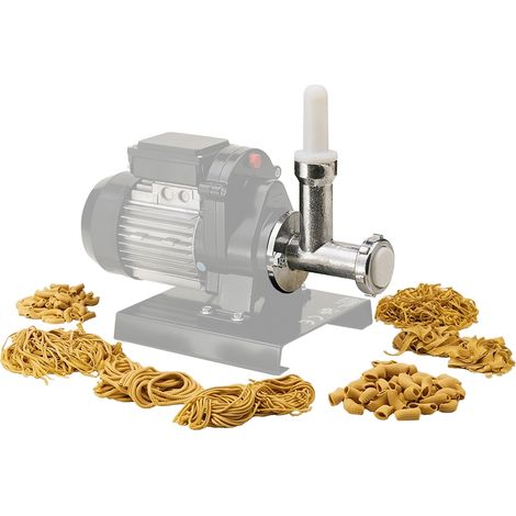 Torchio per pasta con 12 trafile in alluminio