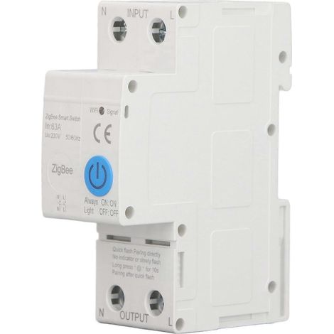 für ZigBee Smart Circuit Breaker 2P 63A Sprachsteuerung APP Fernbedienungs-Leistungsschalter mit
