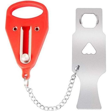 Cadenas de porte portable, compatible avec les cadenas de voyage, les serrures de sécurité pour la maison, l'appartement, le salon, l'hôtel et le motel. (1/3)