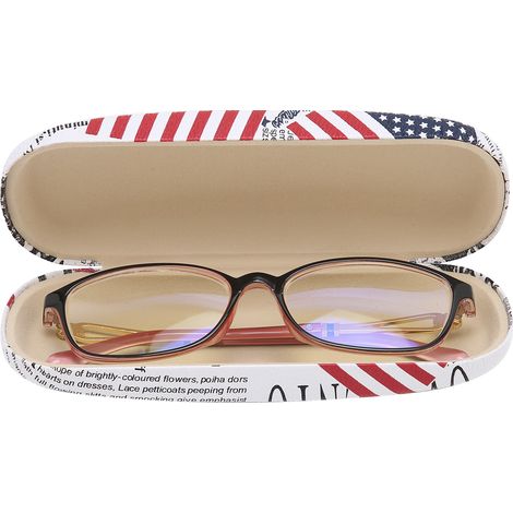 Lunettes de lecture anti-lumière bleue pour hommes et femmes, style simple et élégant, avec étui + verres 100% protection (1/5)