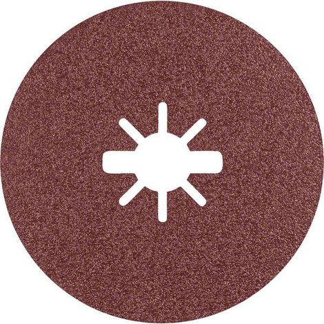 Disque fibre Prisma X R781 Expert BOSCH Ø125 mm Grain 80 - 25 pièces - 2608621796