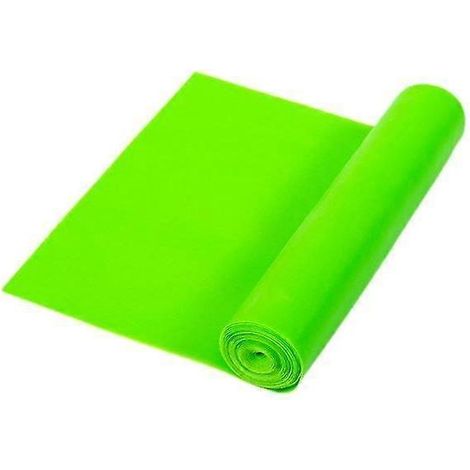 Lot de 3 bandes de résistance, bandes élastiques professionnelles sans latex pour exercices de yoga et de musculation (vert 15001500,35 mm) (1/4)