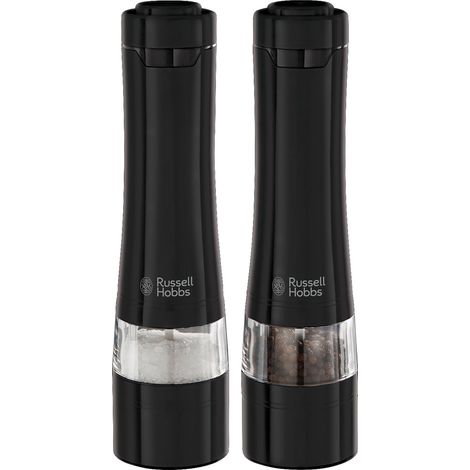 Set di macinini elettrici per sale e pepe Russell Hobbs 2 pezzi nero Schwarz (28010-56) (2801056) (1/5)