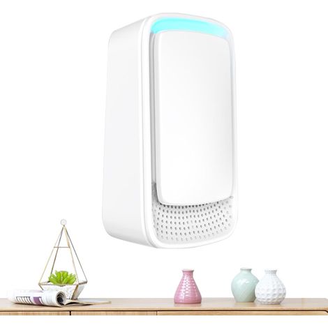 Petit Purificateur D'Air Purificateur D'ions Négatifs Compact - Éliminateur D'odeurs, Ioniseur Silencieux Pour Salon Chambre Bébé Cuisine Espace Animal Sous-sol Chambre Universitaire