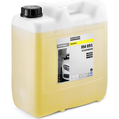 KARCHER Detergent pour Brosses VehiclePro Klear Brush RM 891 62959950, Bidon de 10 L, pH 11, Formule Alcaline, Conforme VDA (1/2)