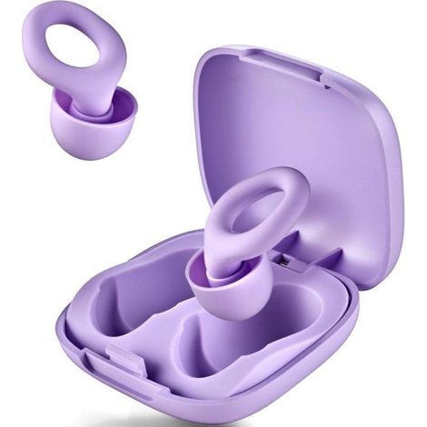 NGS NOON PURPLE Tapón para oídos reutilizable Púrpura