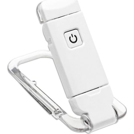 Lampe de Lecture,Liseuse Lampe Clip USB Rechargeable,Clip Flexible et Portable Lumière douce pour les yeux Compacte et Durable,Parfaite pour lire au lit (1/5)