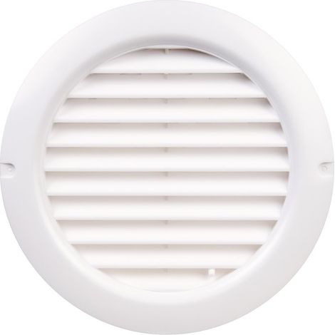 Rejilla redonda regulable de PVC D100-150