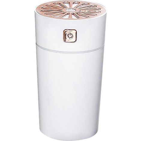 Mini humidificateur portable USB pour plantes, voiture, chambre de bébé, arrêt automatique - Blanc (1/5)