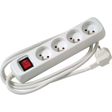MULTIPRISE X4 BLANC INTER 1.5M PROFILE 533111045