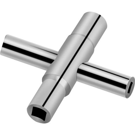 Juego de llaves de vaso con mango flexible para tuberías, grifos y fregaderos de 1/4", 9/32", 5/16" y 11/32"