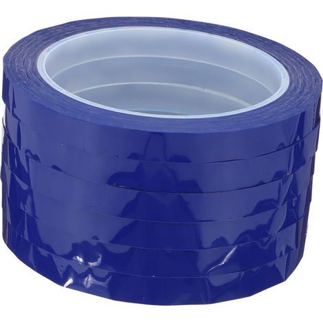 ABOOFAN Cinta Aislante Azul PET, 6 rouleaux, haute résistance et (1/5)