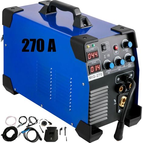 Machine à souder, courant de 270A, tension de 220V, puissance d'entrée de 5,6KVA, poids de 18,5 lbs, niveau de protection IP21S (1/5)
