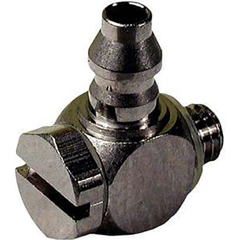 Adaptateur fileté coudé SMC M vers Cannelé 4 mm M3 mâle ( Prix pour Paquet de 10 )