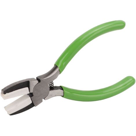 Ergonomische Schmuckzange mit rutschfesten Griffen, robust und langlebig, vielseitig, aus Kohlenstoffstahl mit Zangenköpfen aus Kunststoff. (1/5)