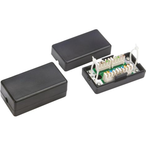 Alantec WTM06 caja de conexiones de red Cat5e Negro