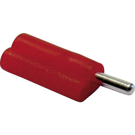Schnepp F 2020 Fiche banane mâle, droit Ø de la broche: 2 mm rouge 1 pc(s) (1/3)