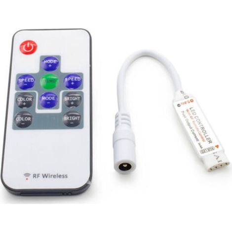 Contrôleur Led Rgb, Unité De Contrôle Sans Fil Rf, Télécommande, Couleurs 5-24 V, 3 X 4 A, 12 A (1/5)