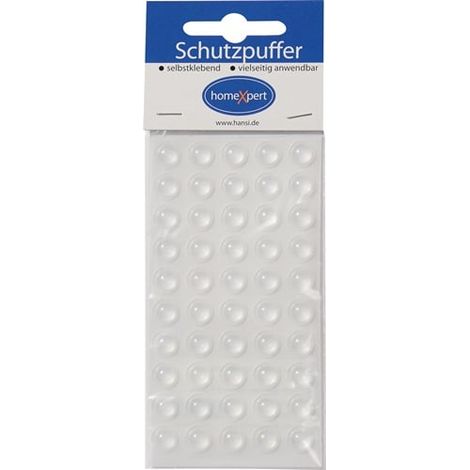 Butée de porte en cuivre transparent de 10 mm, autocollante.