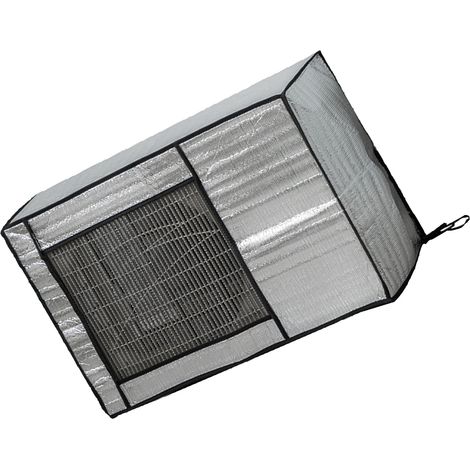Protection Climatiseur Extérieur Imperméable Anti-Poussière Anti-UV Housse Unité AC pour Maison Hôtel Bureau Bâtiment 1P (1/5)