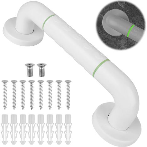Barre d'Appui Antidérapante 30cm Pour Baignoire et Douche, Poignée de Sécurité Pour Personnes Âgées et Handicapées (1/5)