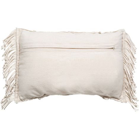 Coussin macramé "été" 30 x 50 cm Atmosphera - - (1/3)