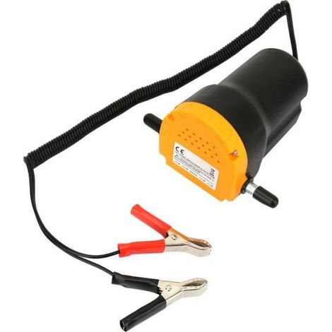 Pompe électrique à vidange - LEB - 12V - 60W - 250L/h - Huile moteur 1L/min (1/3)