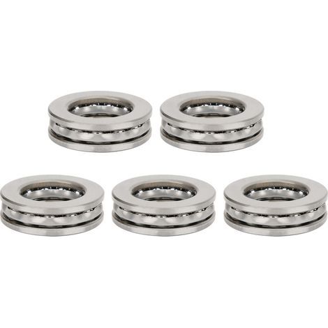 Roulement de butée à billes axiale d'avion 51104, accessoire de matériel industriel pratique de haute précision, 5 pièces (1/5)